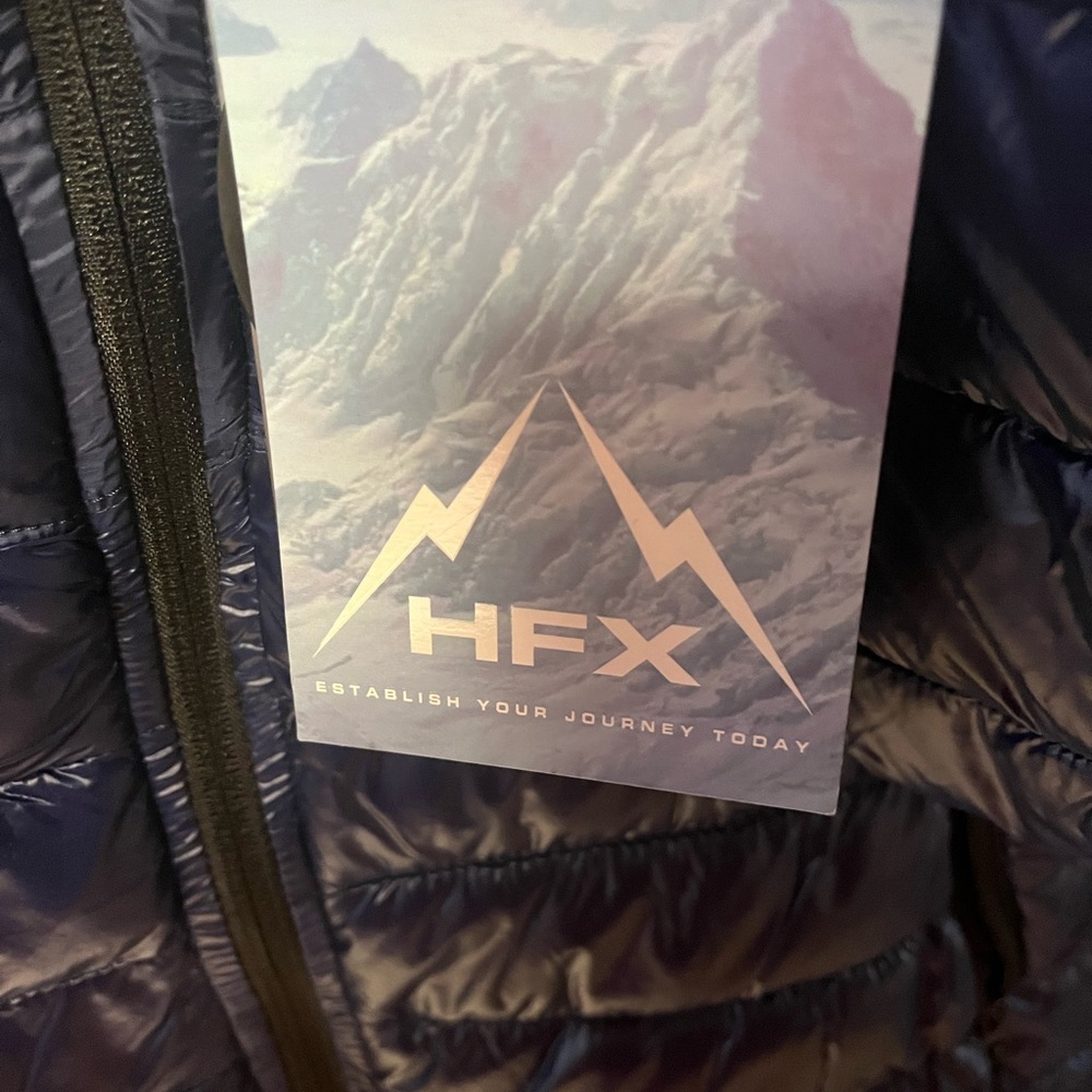 HFX‎ Lightweight Self Packable Puffer Jacket NWT … - image 5